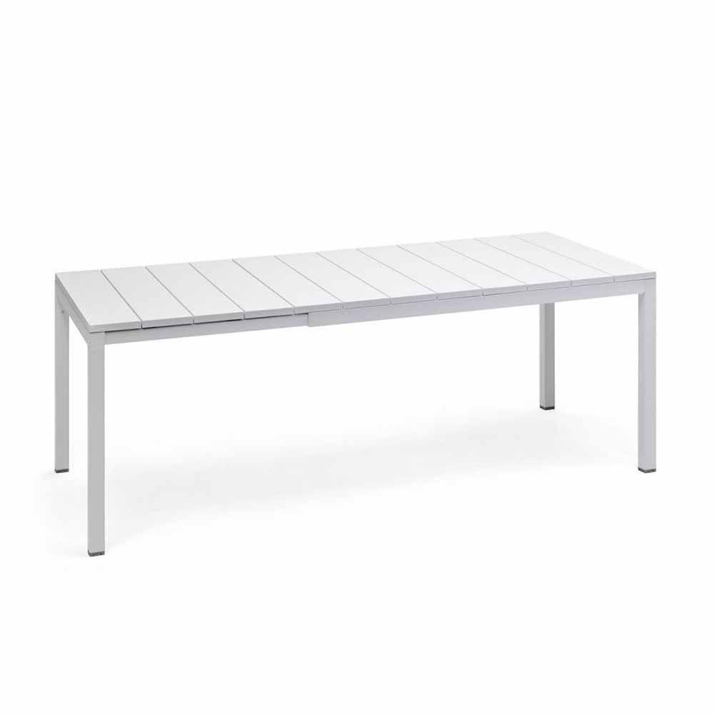 Tavolo allungabile Rio 140 210 cm Bianco Nardi 4835300000 1