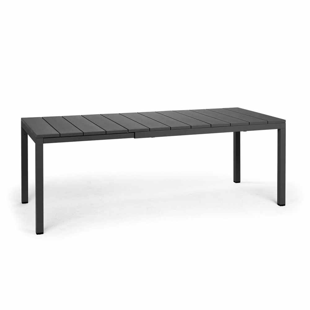 Tavolo allungabile Rio 140 210 cm Antracite Nardi 4835202000 1