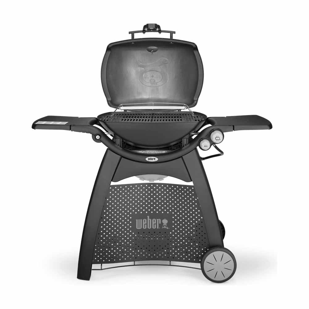 Barbecue a gas Weber Q3200 nero con stand 57012329 3