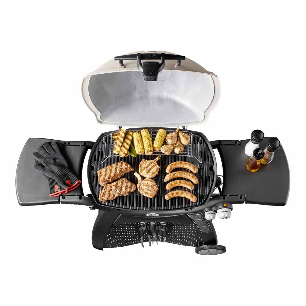 Barbecue a gas Weber Q3200 nero con stand 57012329 4