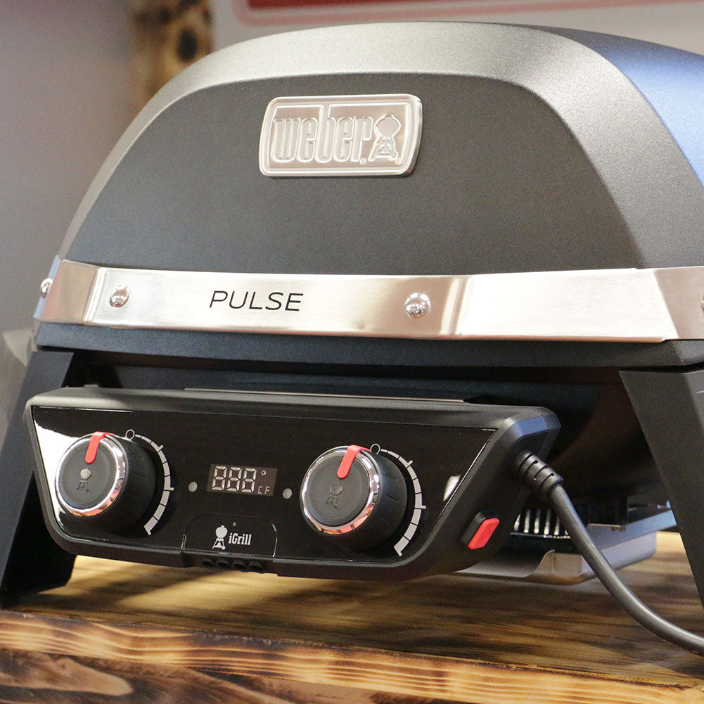 Barbecue elettrico Weber PULSE 2000 nero con stand 85010053 2