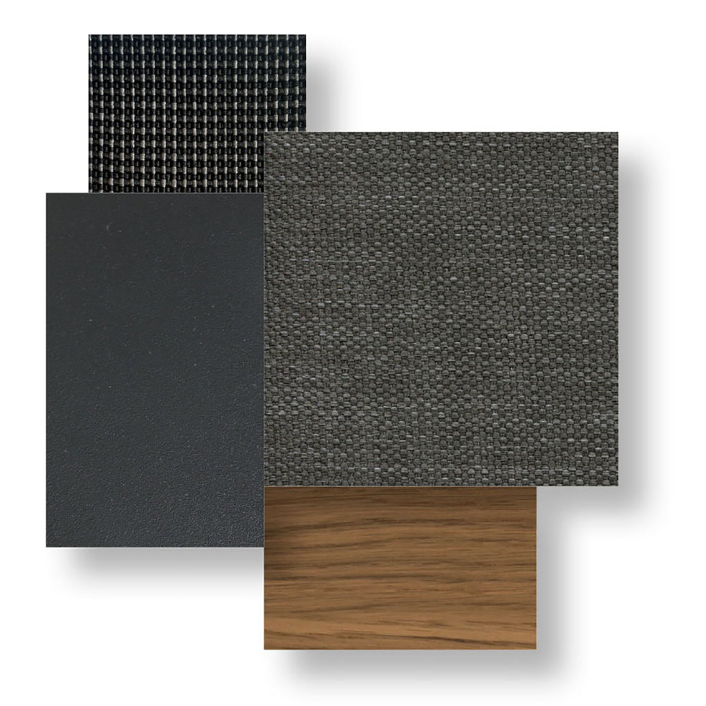 Salotto Alabama Alu con inserti in teak Talenti 4