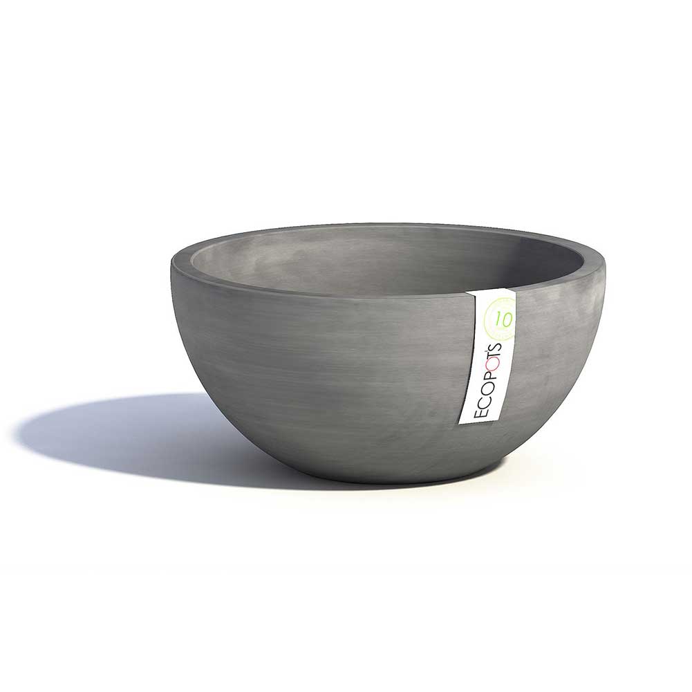 Ciotola Brussels Ø25 cm Grigio Ecopots 1