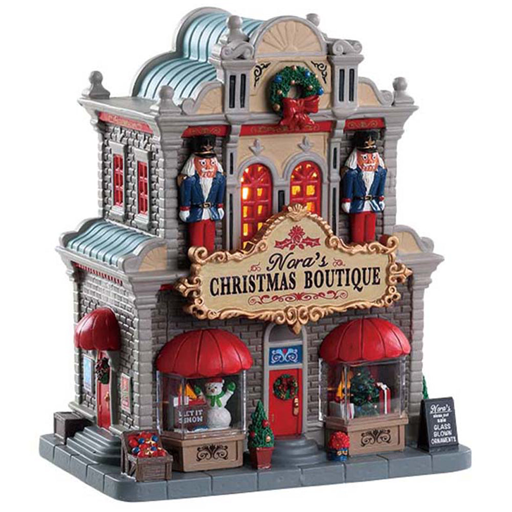 Nora's Christmas Boutique B/O LED Caddington Village Lemax Cod 85344 1