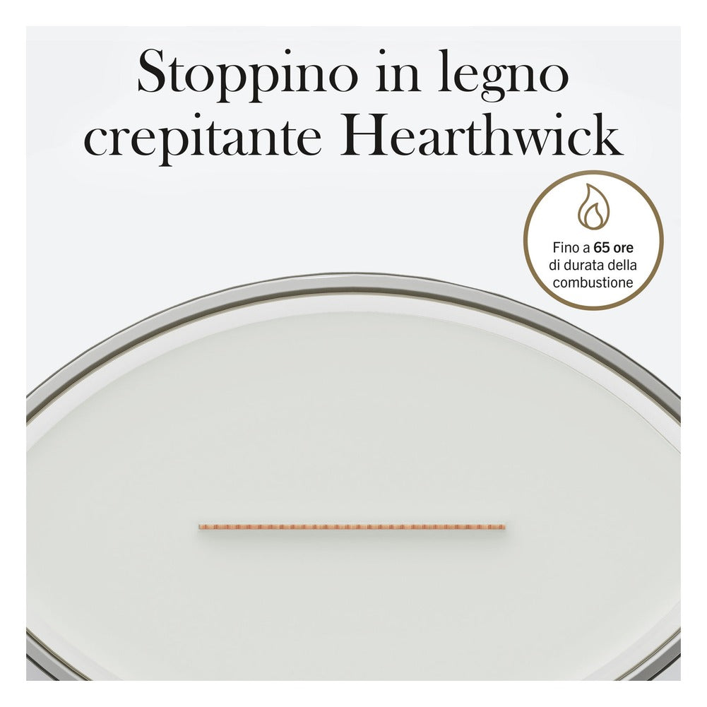 Candela Ellipse WoodWick White Tea & Jasmine 6