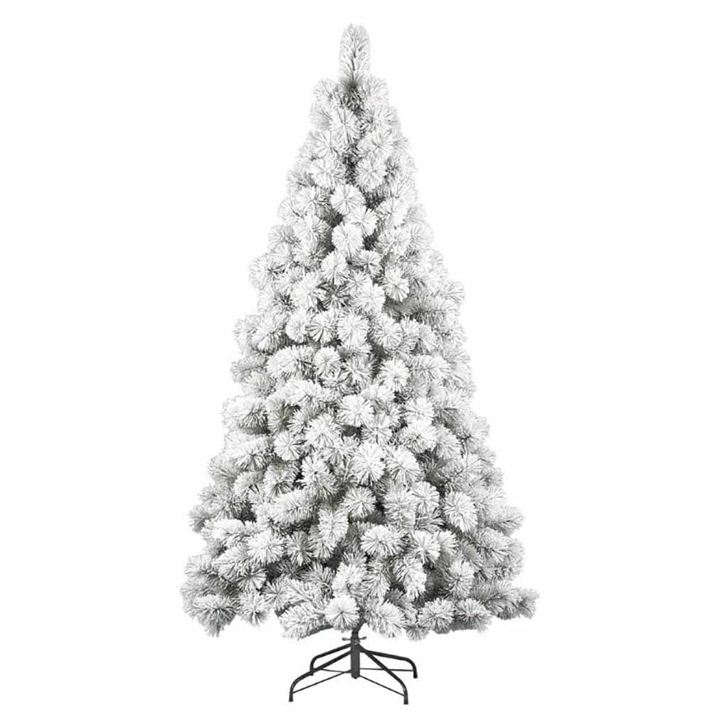 Albero di Natale Abete Gavia fioccato 240cm 1