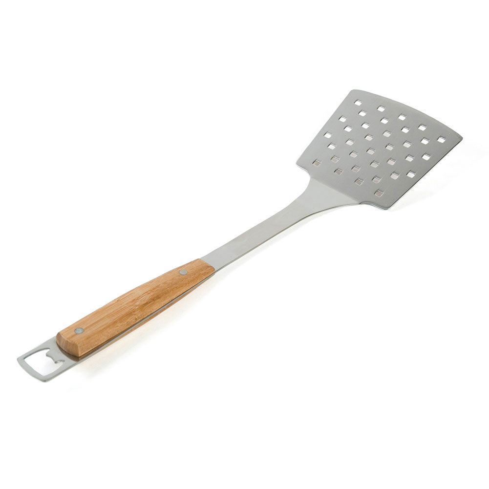 Spatola in acciaio Inox e legno Charcoal Companion CC1120 1