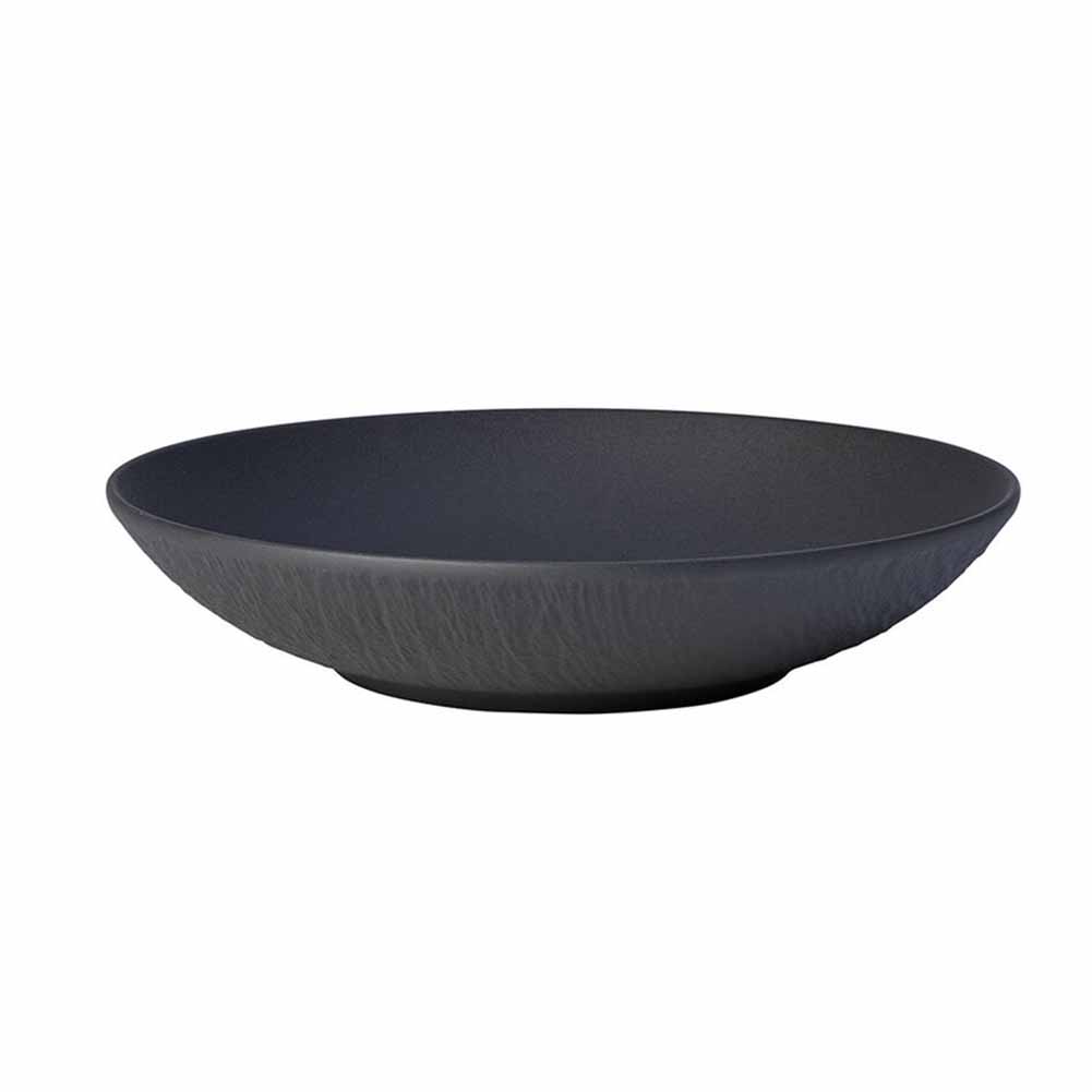 Ciotola piana 23,5cm Manufacture Rock nero Villeroy & Boch 1