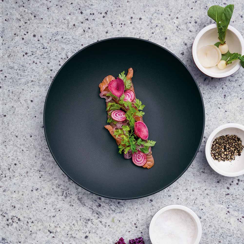 Ciotola piana 23,5cm Manufacture Rock nero Villeroy & Boch 3