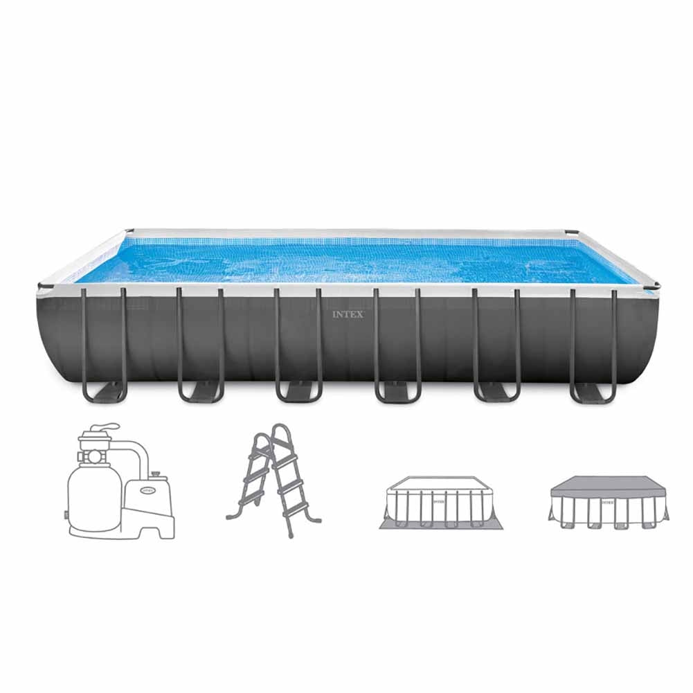 Piscina Ultra XTR Frame 732x366xh132cm con pompa a sabbia Intex 26364 1