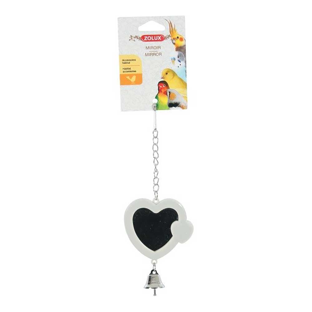 Gioco per uccelli specchio a cuore Zolux 1pezzo 3