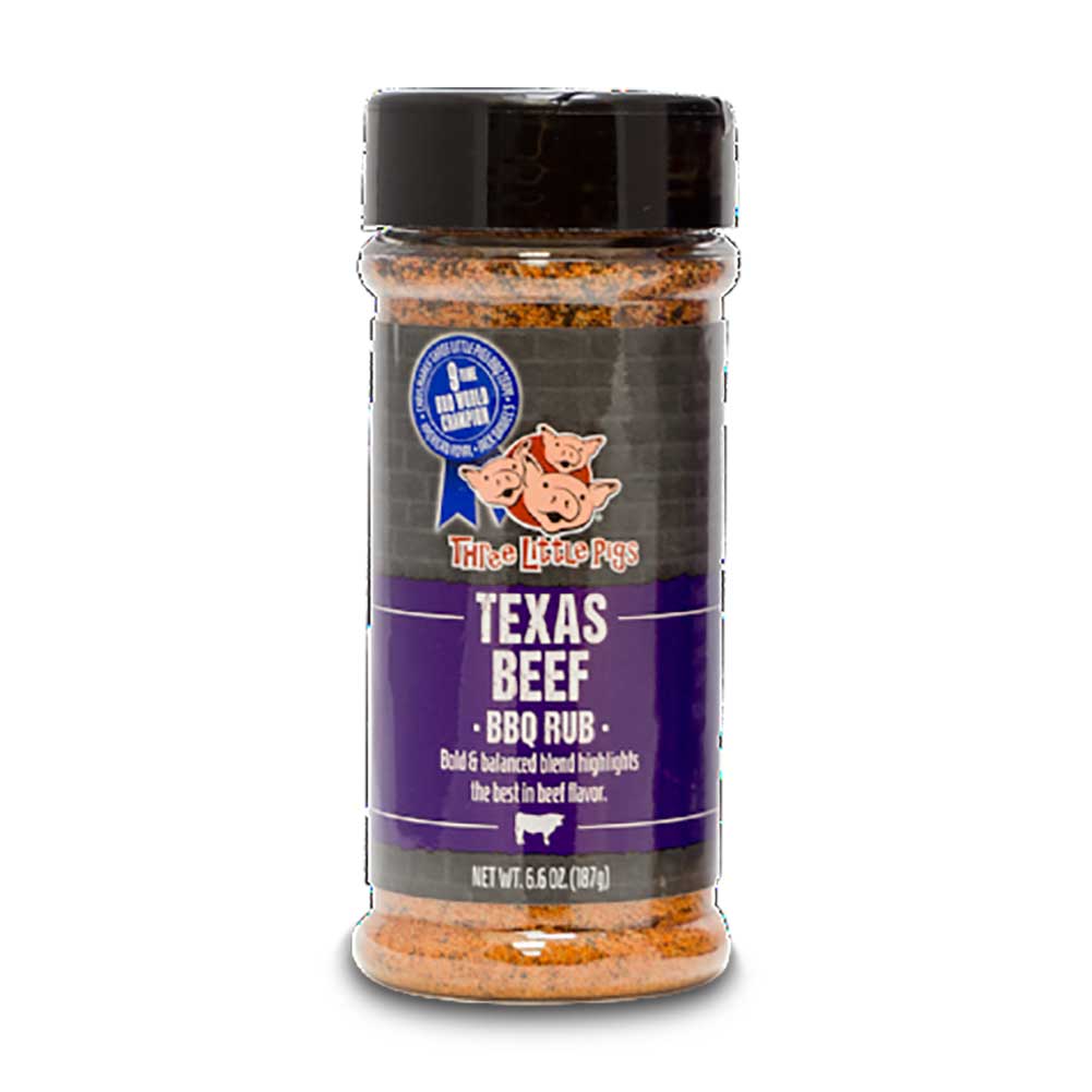 Rub BBQ Texas Beef Three Little Pigs 187g 1