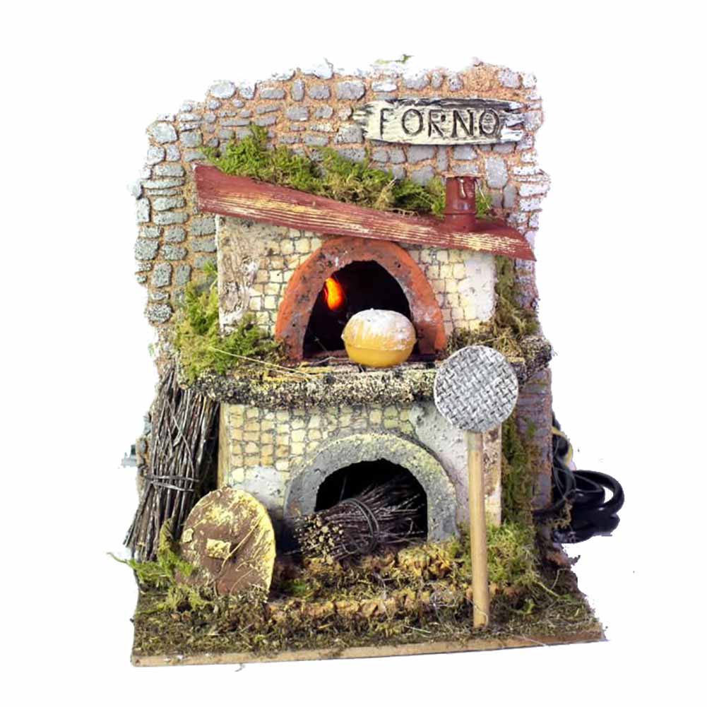Forno lampada effetto fiamma 15x10x18cm 1
