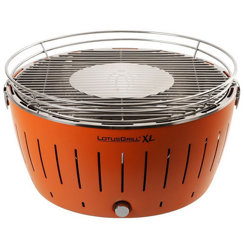 Barbecue portatile a carbonella LotusGrill XL Arancione con USB LGG435UOR 1