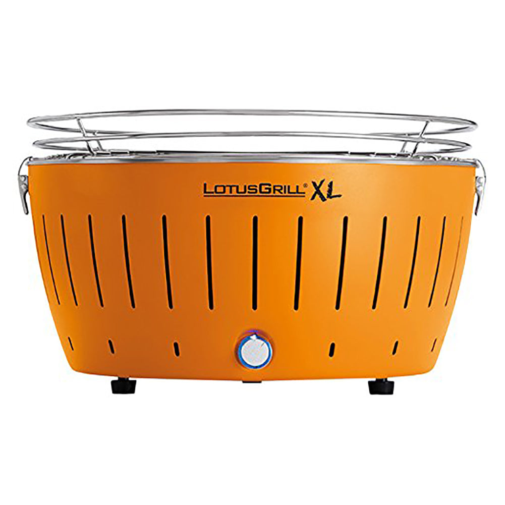 Barbecue portatile a carbonella LotusGrill XL Arancione con USB LGG435UOR 2