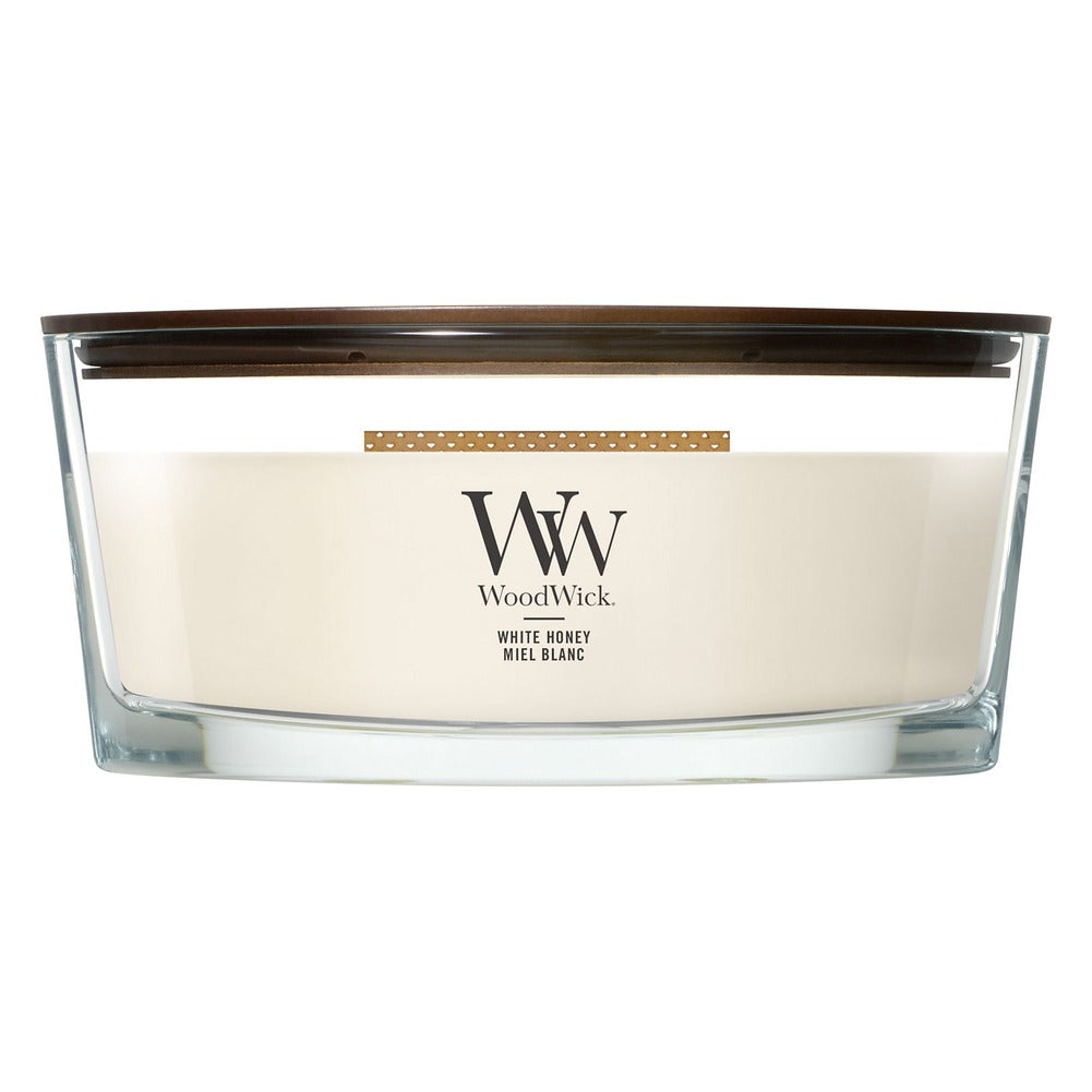 Candela Ellipse WoodWick White Honey 1
