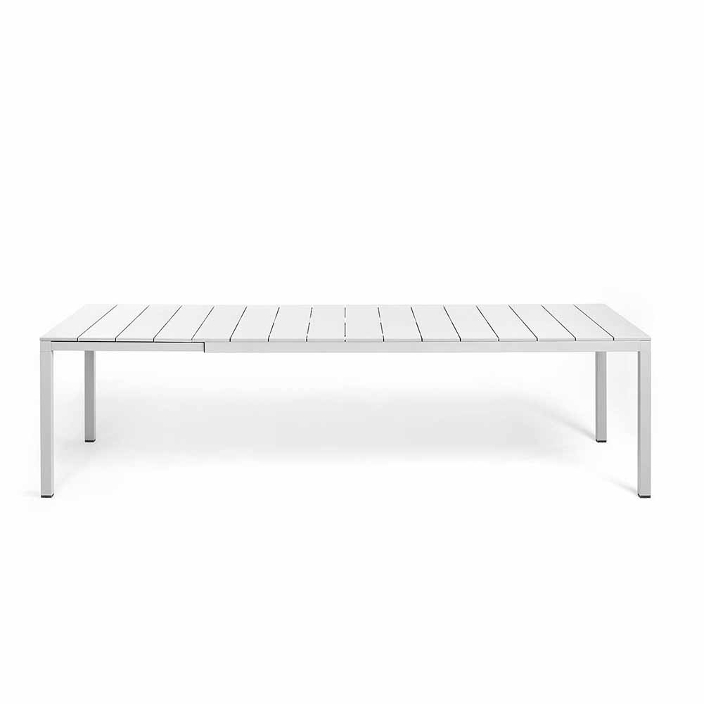 Tavolo allungabile Rio Alu 210 280 cm Bianco Nardi 4885300000 1