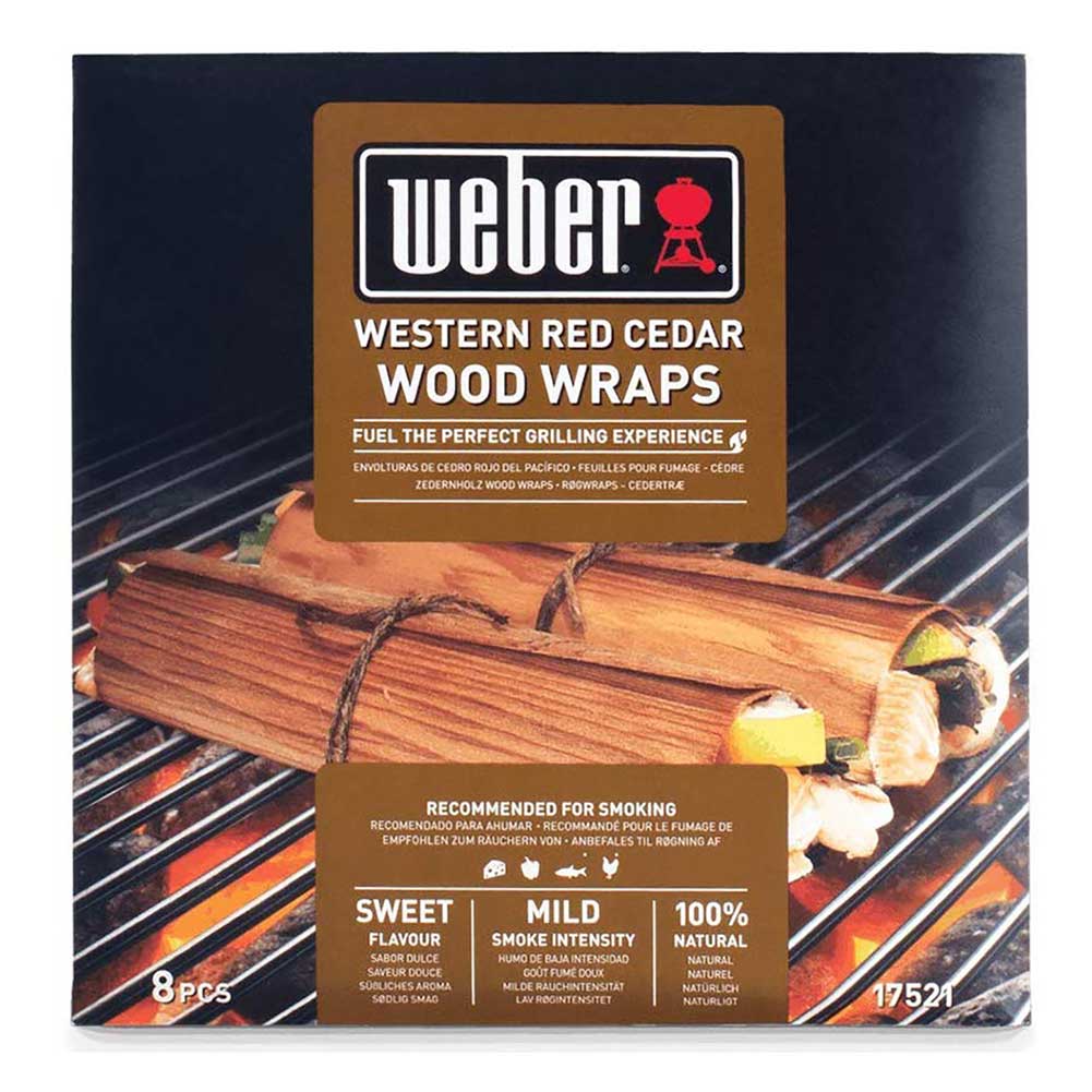 Wraps da affumicatura Cedro rosso del Pacifico Weber 8pz 17521 1