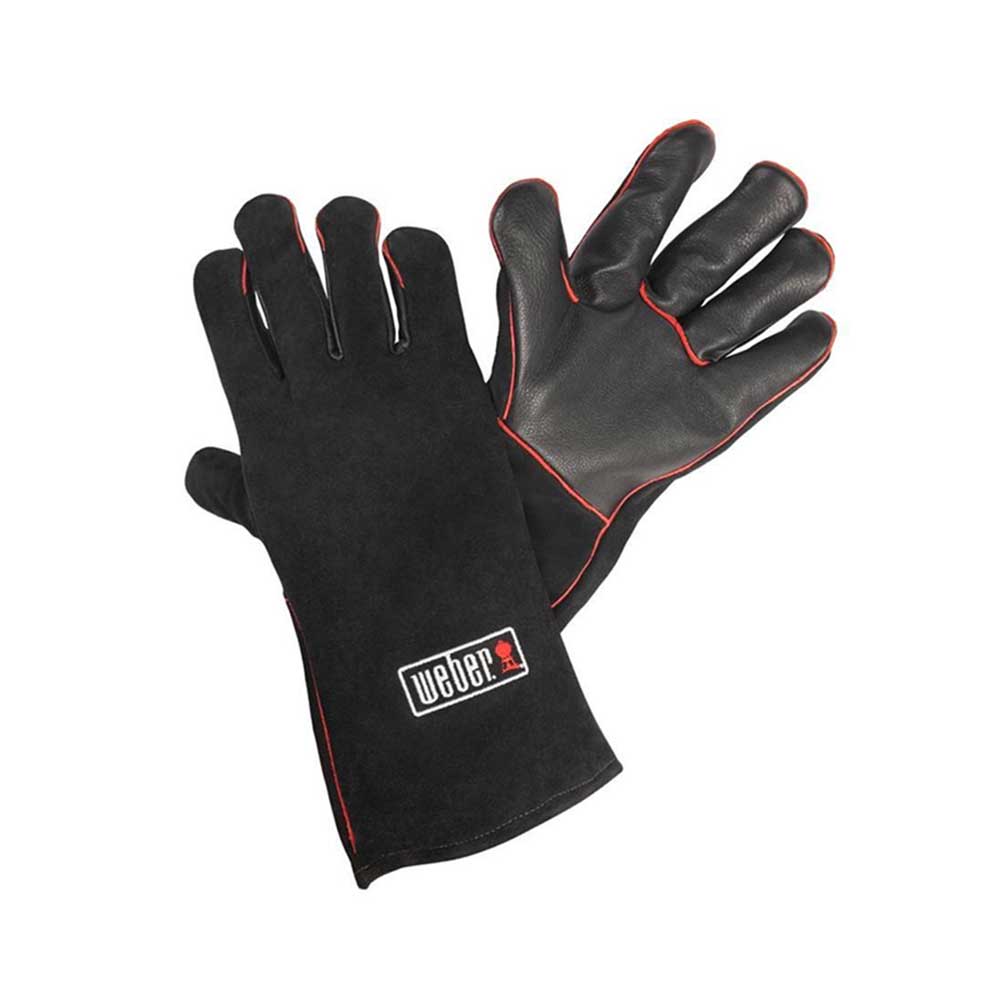 Guanti per barbecue Weber in cuoio 10 L XL 17896 1