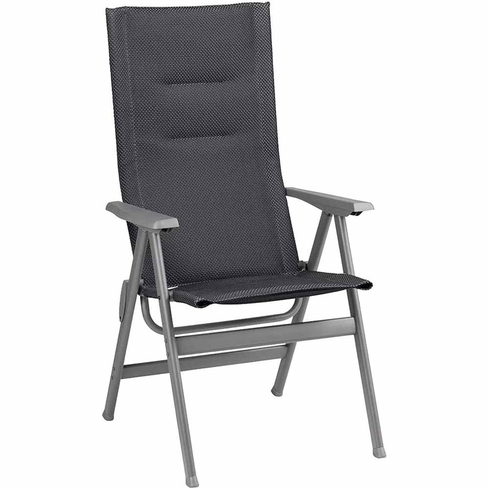 Sedia Lafuma con braccioli Zen It BeComfort Dark Grey LFM2831 8902 1