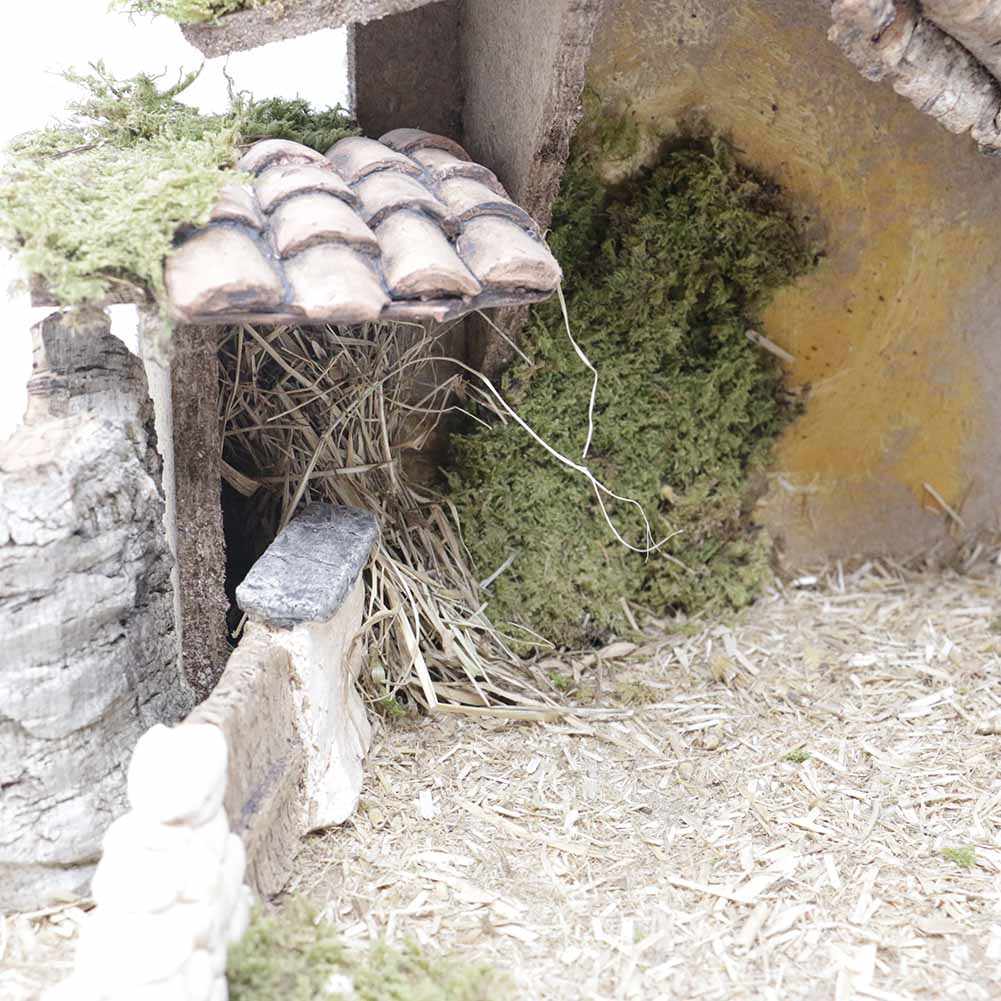 Capanna con cancelletto e staccionata 39x24x24cm 4