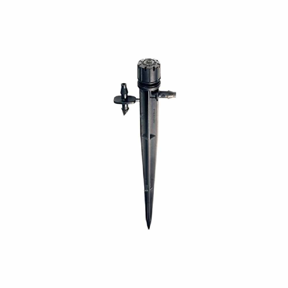 Gocciolatore Bubbler a 360°regolabile montato su picchetto 5pezzi Rain 1