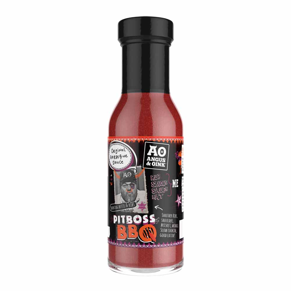 Salsa Pitboos texas bbq 300ml Angus and Oink 1