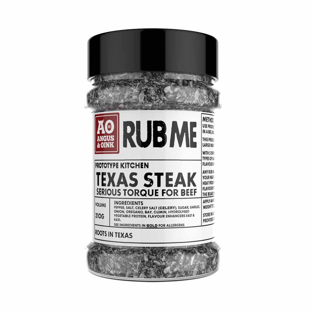 Rub Texas Steak 250g Angus and Oink 1