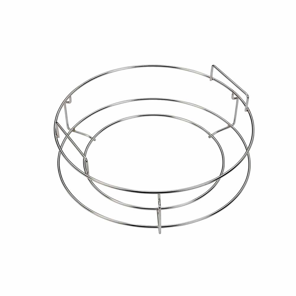 Big Green Egg Large barbecue a carbone in ceramica con ConvEggtor e supporto mobile 7