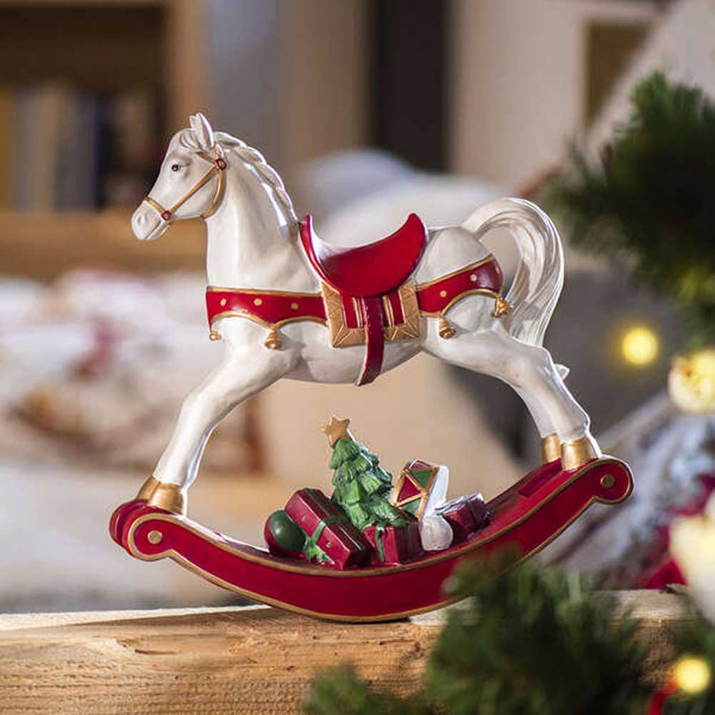 Cavallo a dondolo Winter Collage Villeroy & Boch 2