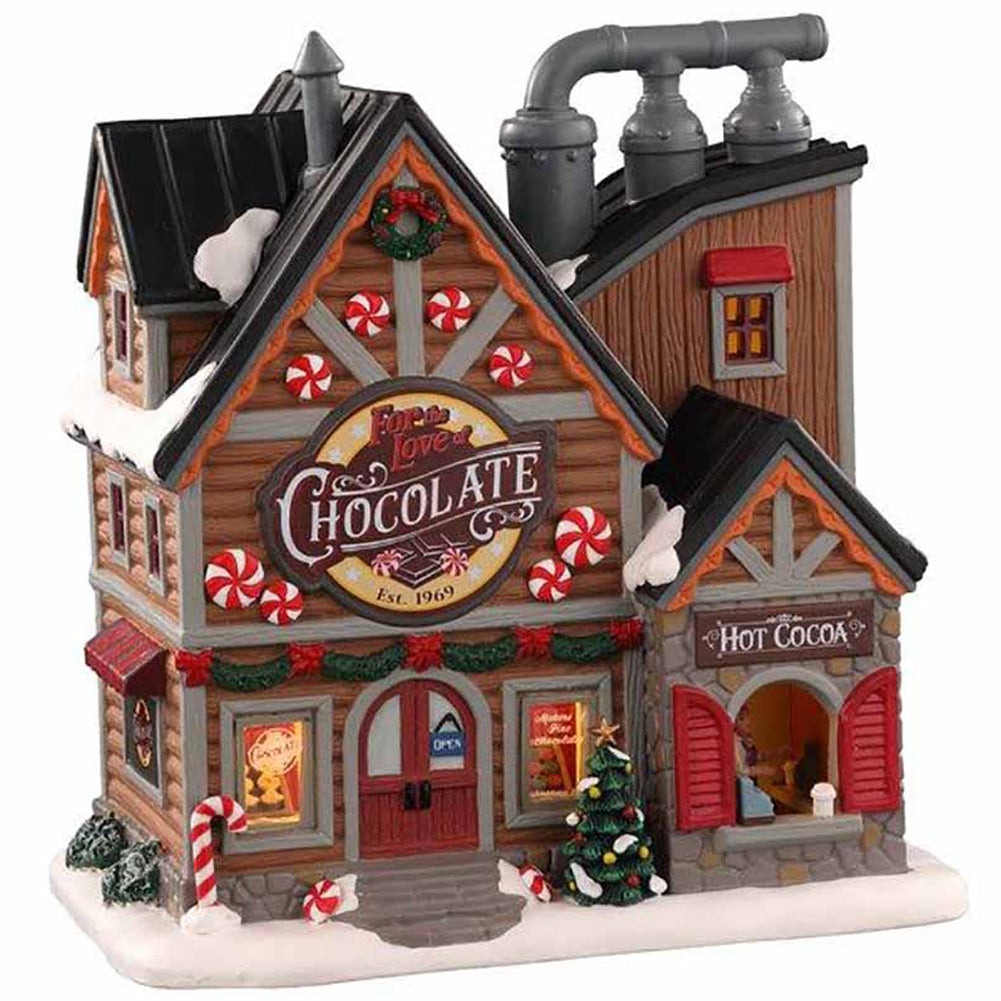 Fot the love of chocolate Shop B/O LED Vail Village Lemax Cod 05621 1