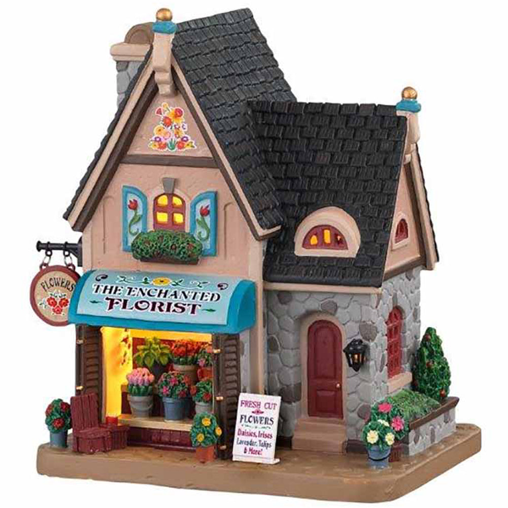 The Enchanted Florist B/O LED Lemax Cod 05657 1