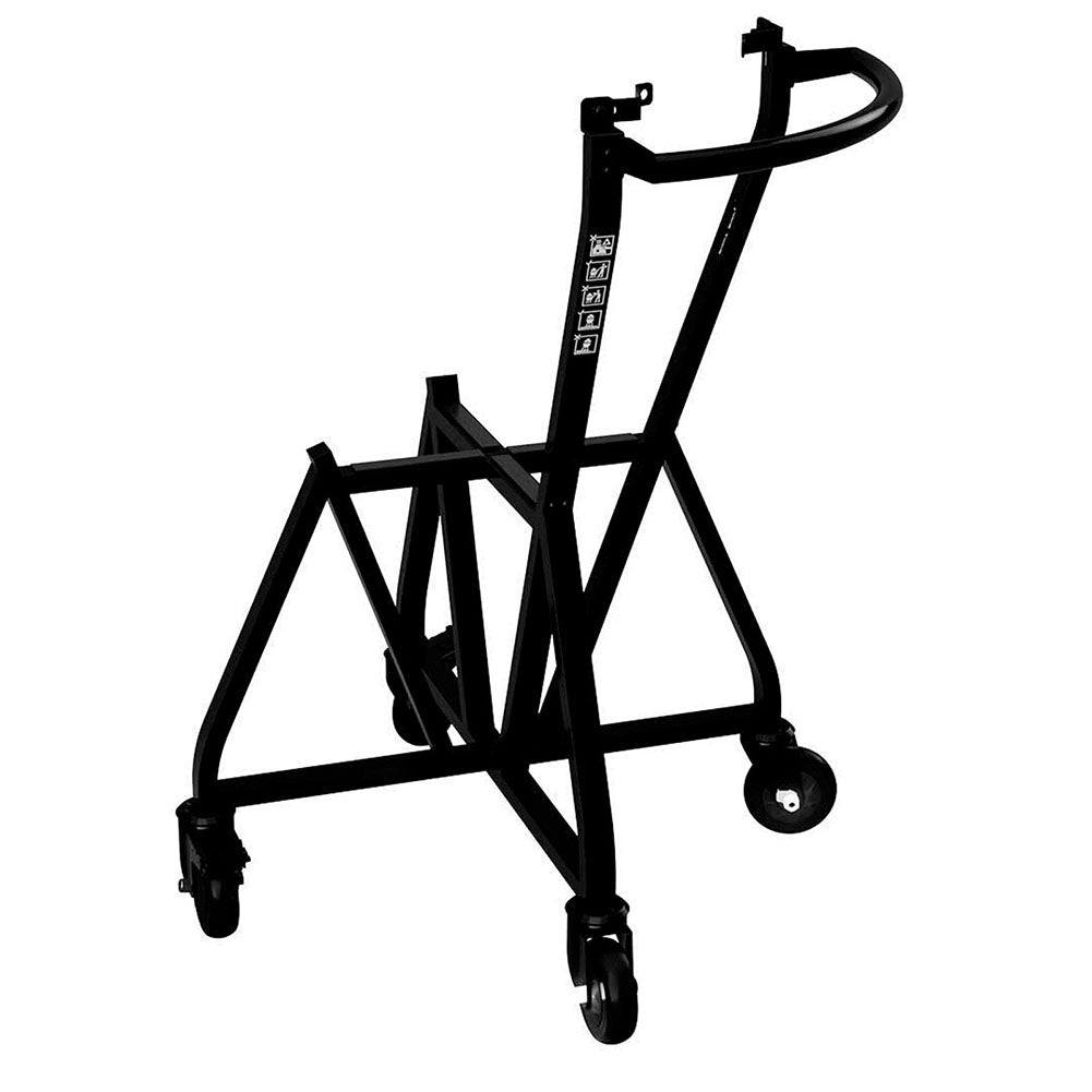 Supporto mobile per barbecue Big Green Egg M con maniglia BGE122285 1