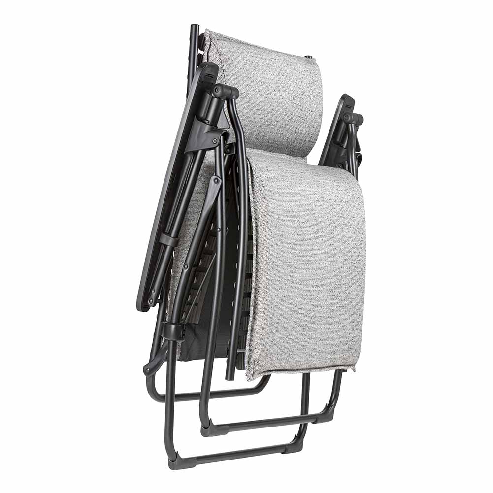 Poltrona relax Lafuma Bayanne Granit nero LFM5032.9540 2