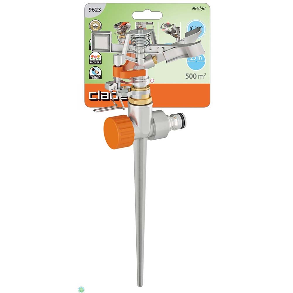 Irrigatore Battente su picchetto metal Claber 9623 1