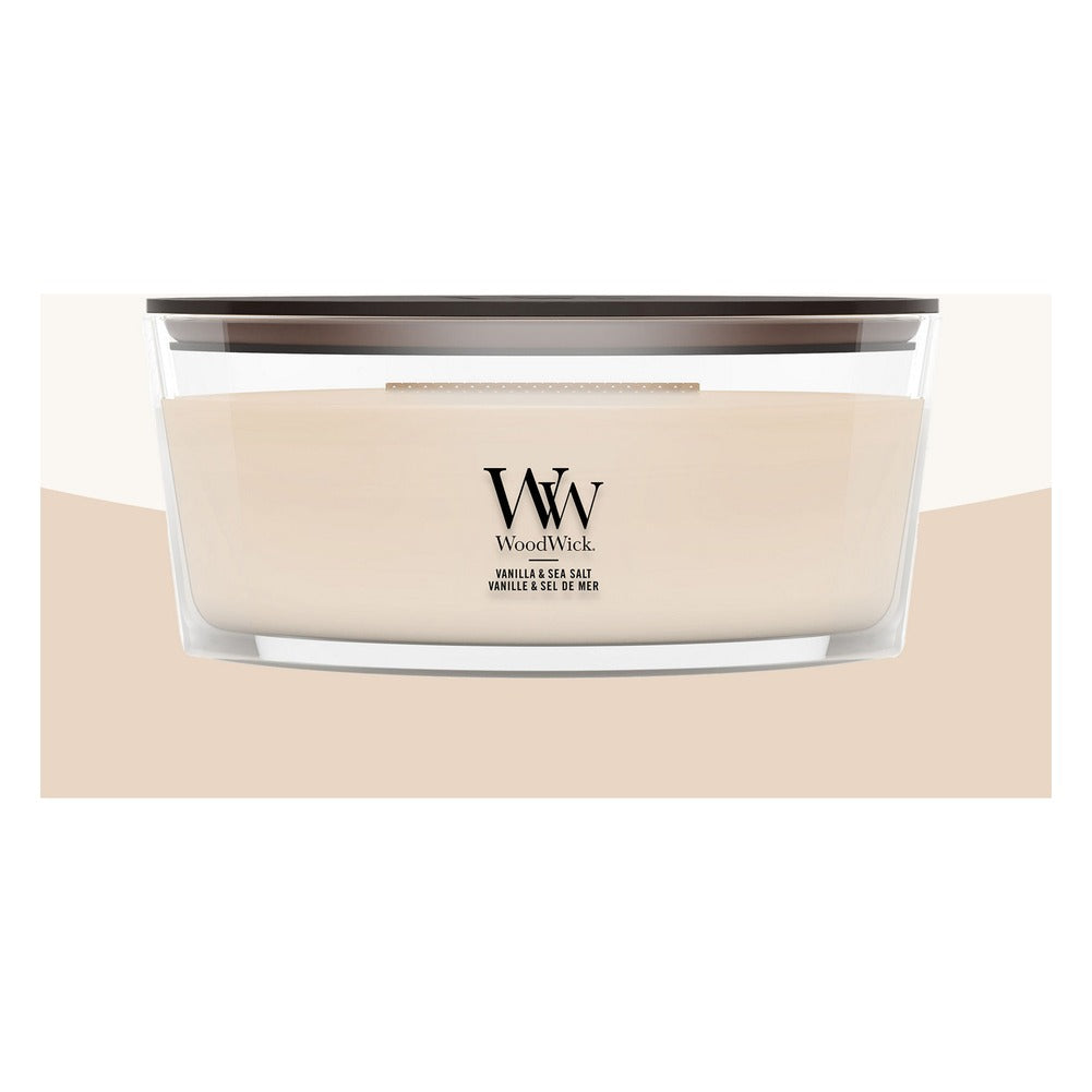 Candela Ellipse WoodWick Vanilla & Sea Salt 5