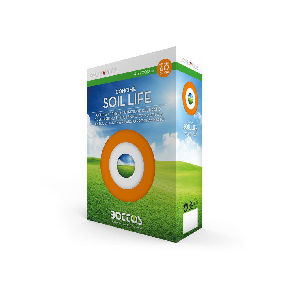 Concime per prato Zollaverde Soil Life 4kg Bottos 1
