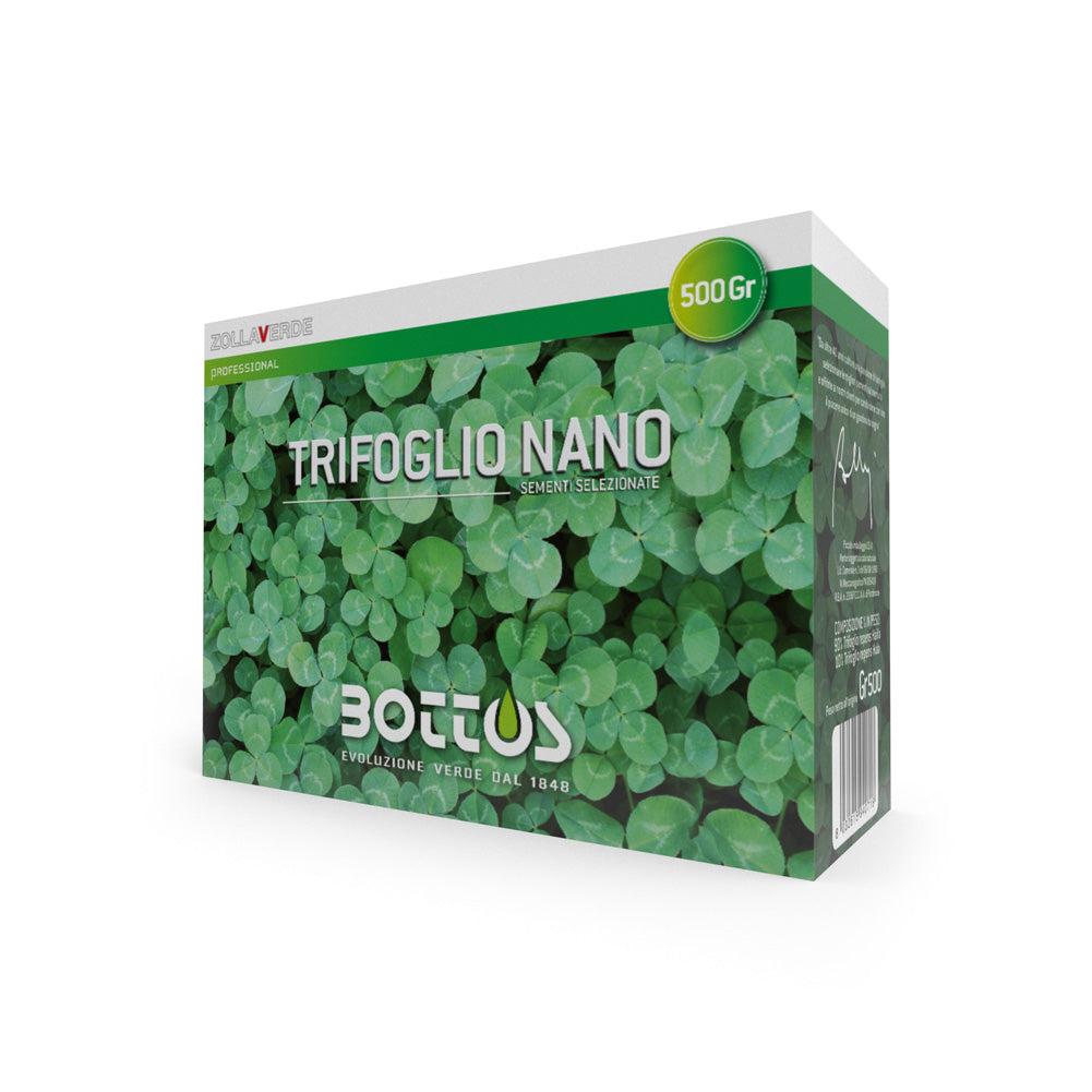 Sementi Trifoglio Nano zollaverde 500g Bottos 1