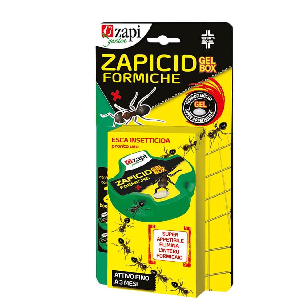 Esca per formiche Zapicid gel box 2pz Zapi 1
