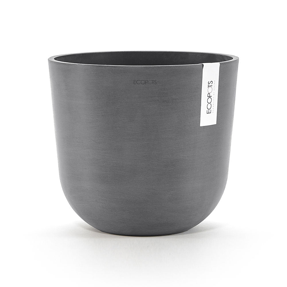 Vaso Oslo Ø25 cm Grigio Ecopots 1