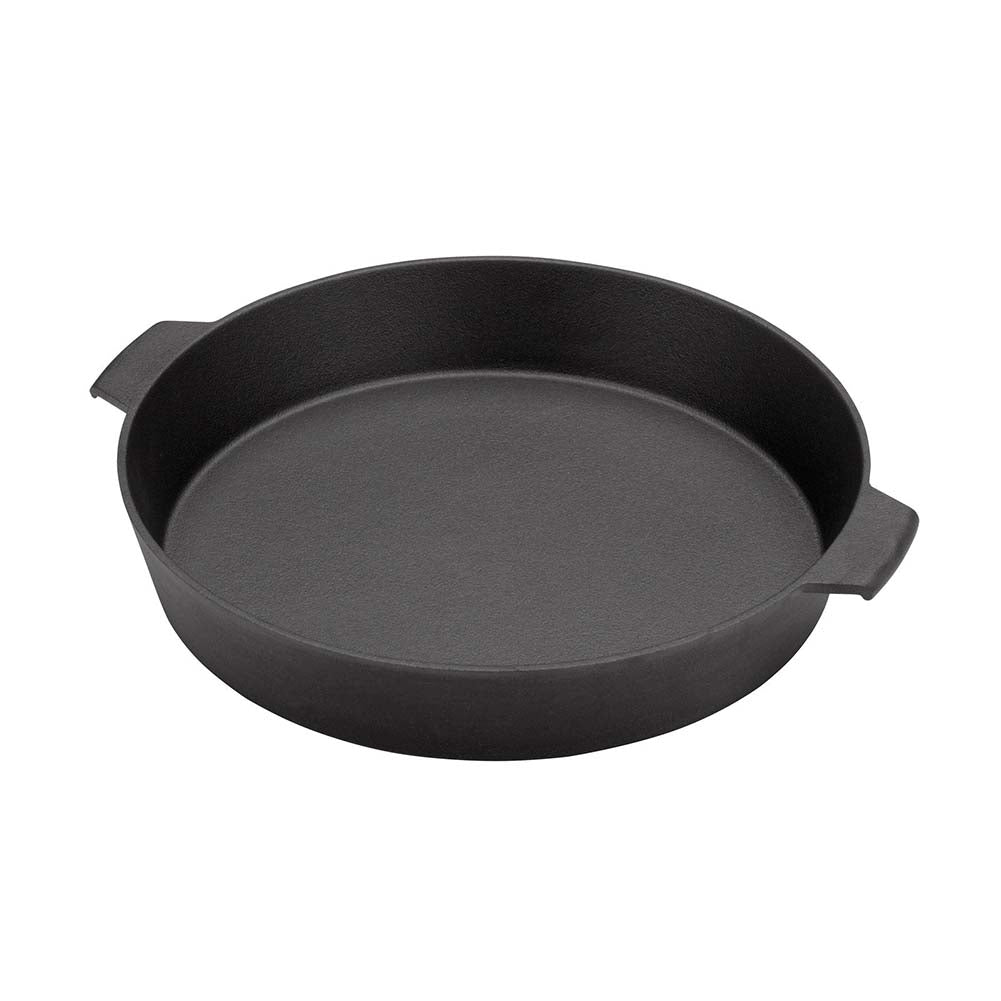 Padella tonda in ghisa per barbecue 27cm Big Green Egg BGE120144 1