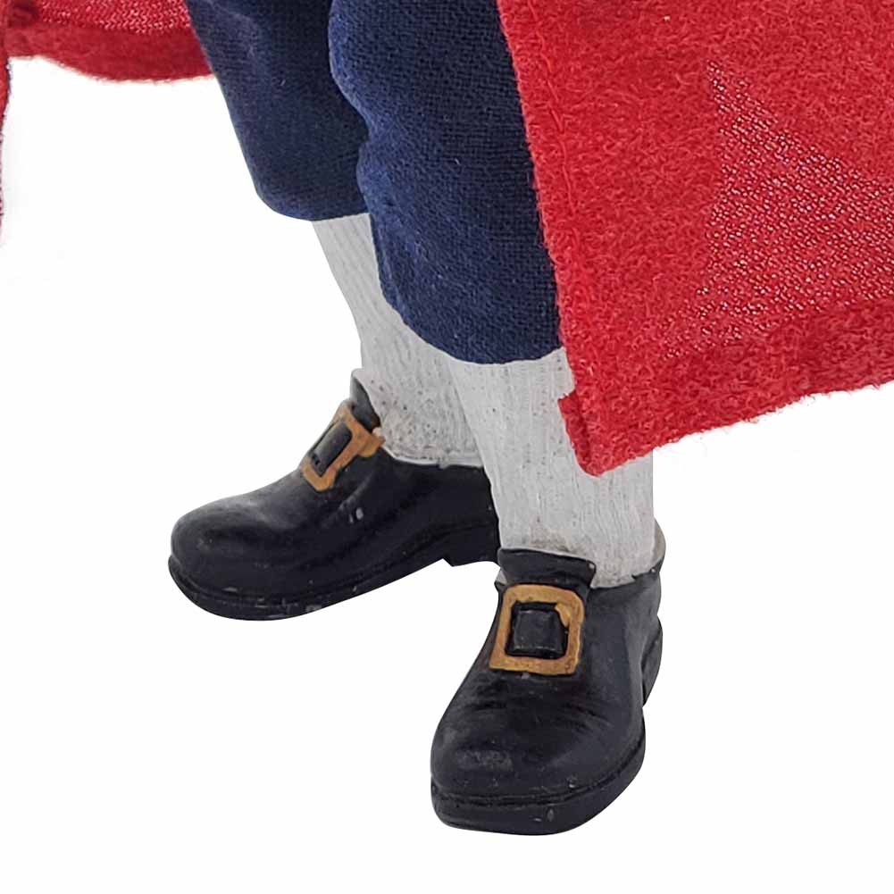 Babbo Natale da collezione americano 28cm 5