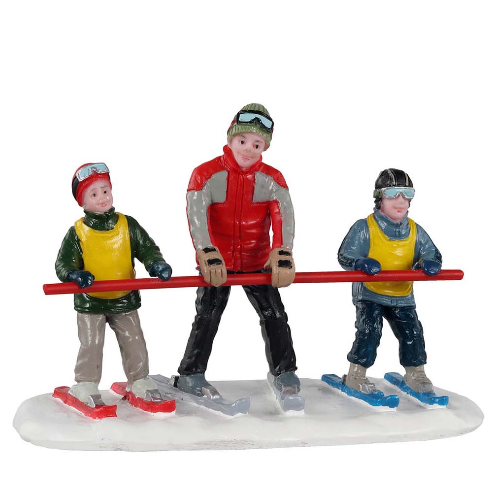 Bunny Slope beginners Vail Village Lemax Cod 12027 1