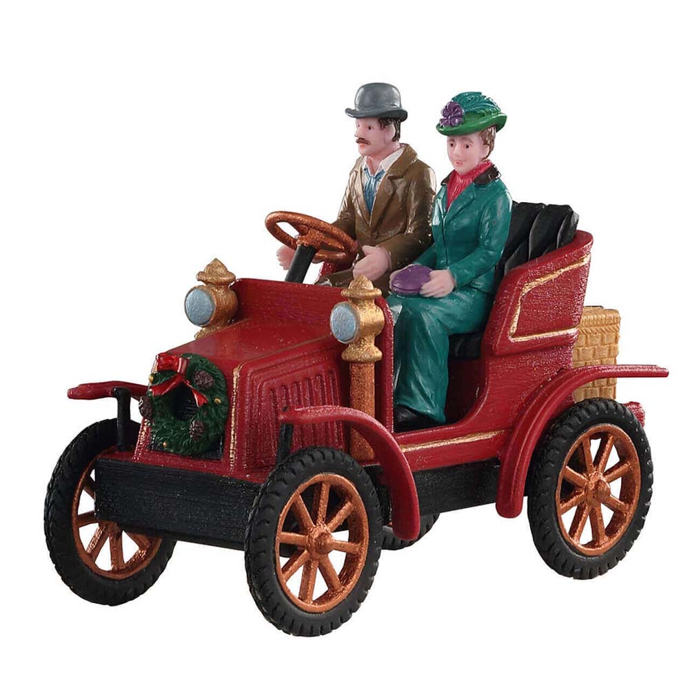 First car in Town Caddington Village Lemax Cod 93426 1