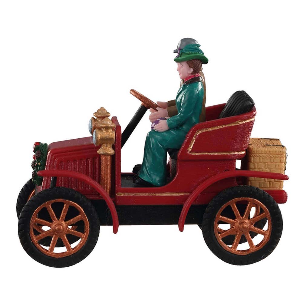 First car in Town Caddington Village Lemax Cod 93426 4