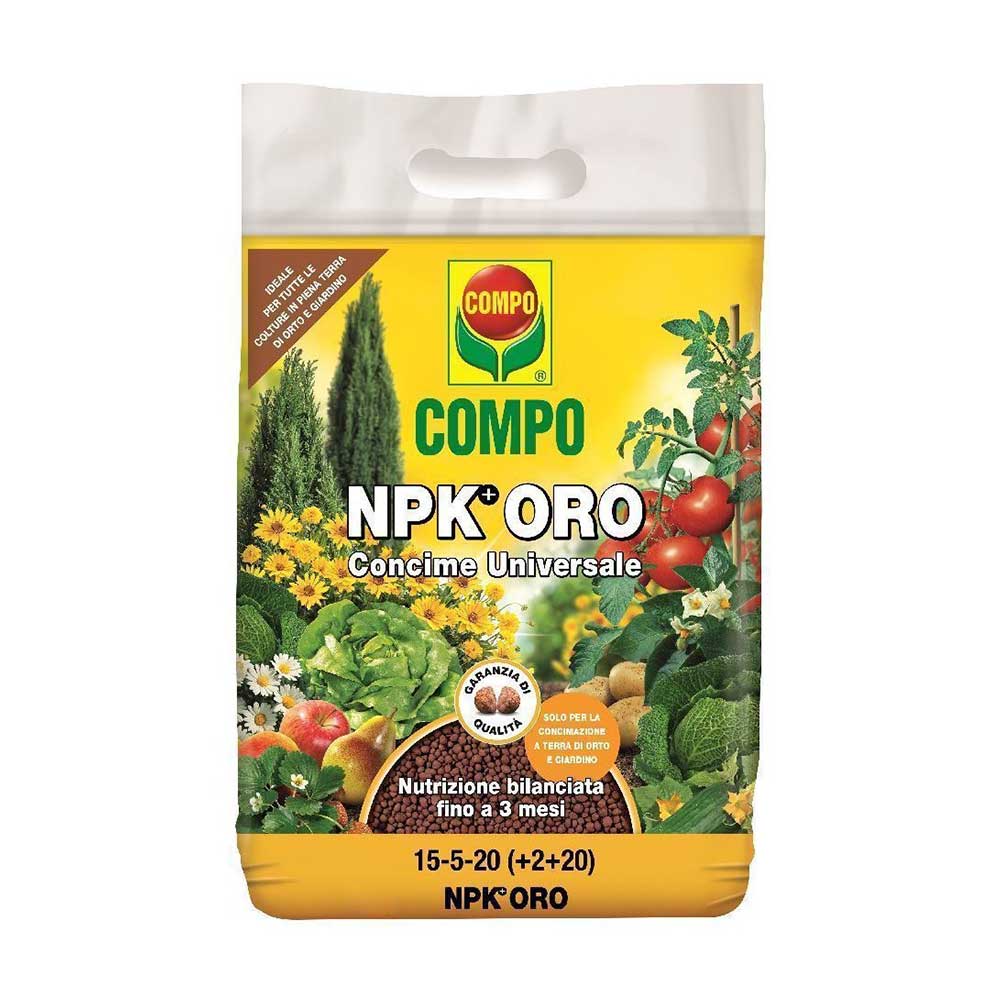 Concime universale granulare NPK ORO 4Kg Compo 1