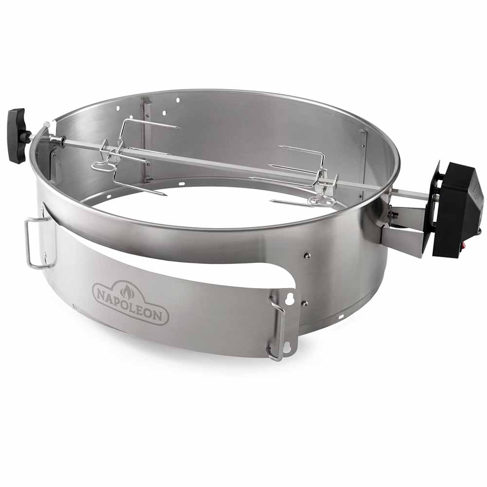 Kit Girarrosto e Forno pizza per barbecue a carbonella Napoleon 69222 1