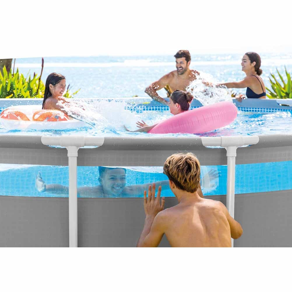 Piscina fuori terra Intex Prisma Frame Clearview 488xh122cm cod 26730 2