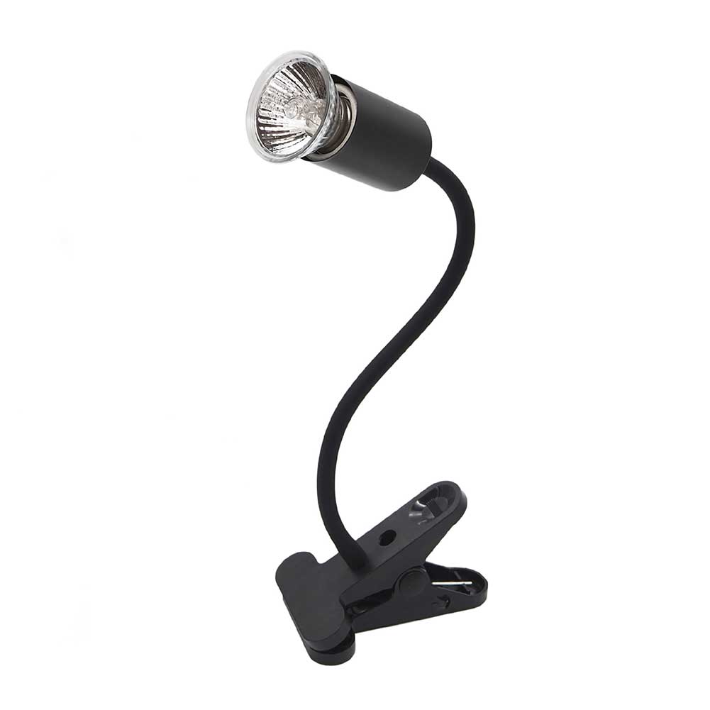 Lampada Reptalux a raggi UVA UVB per terrari e paludari Nera 1