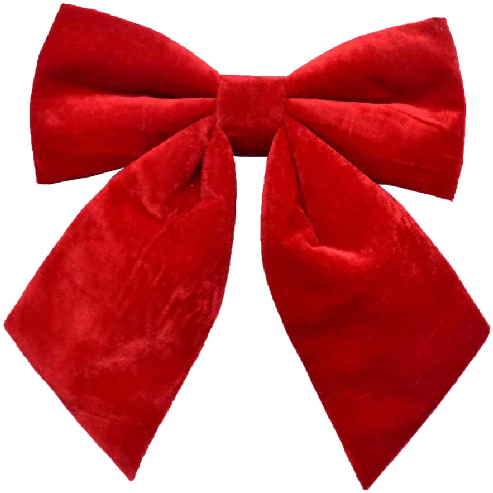 Fiocco in Velluto Rosso 30cm 1